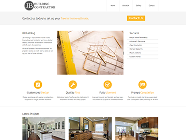 JB Contaracting Website
